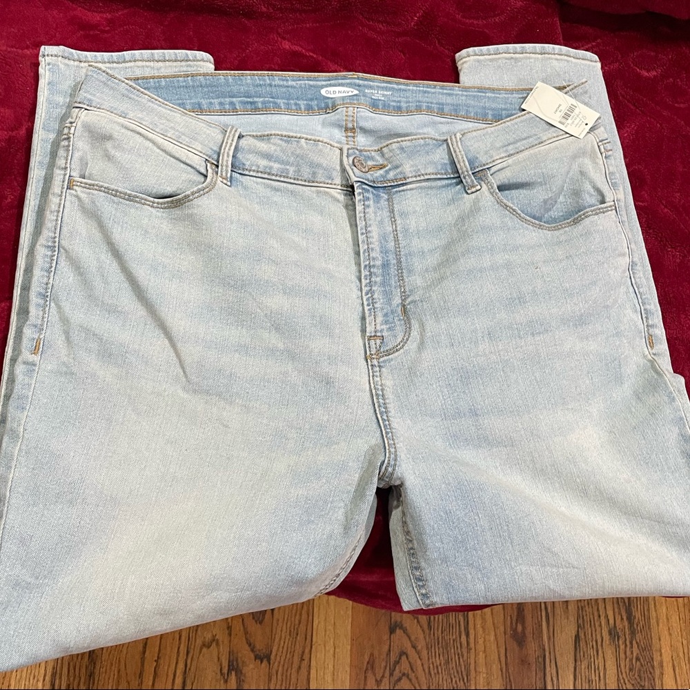 Old Navy super skinny jeans